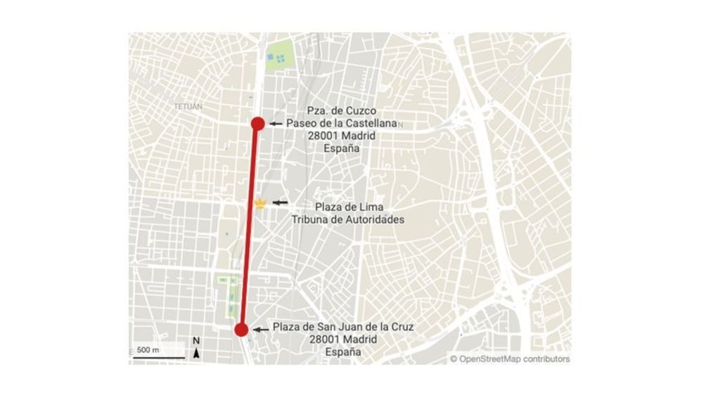 horarioyrecorridodesfilemilitar2019