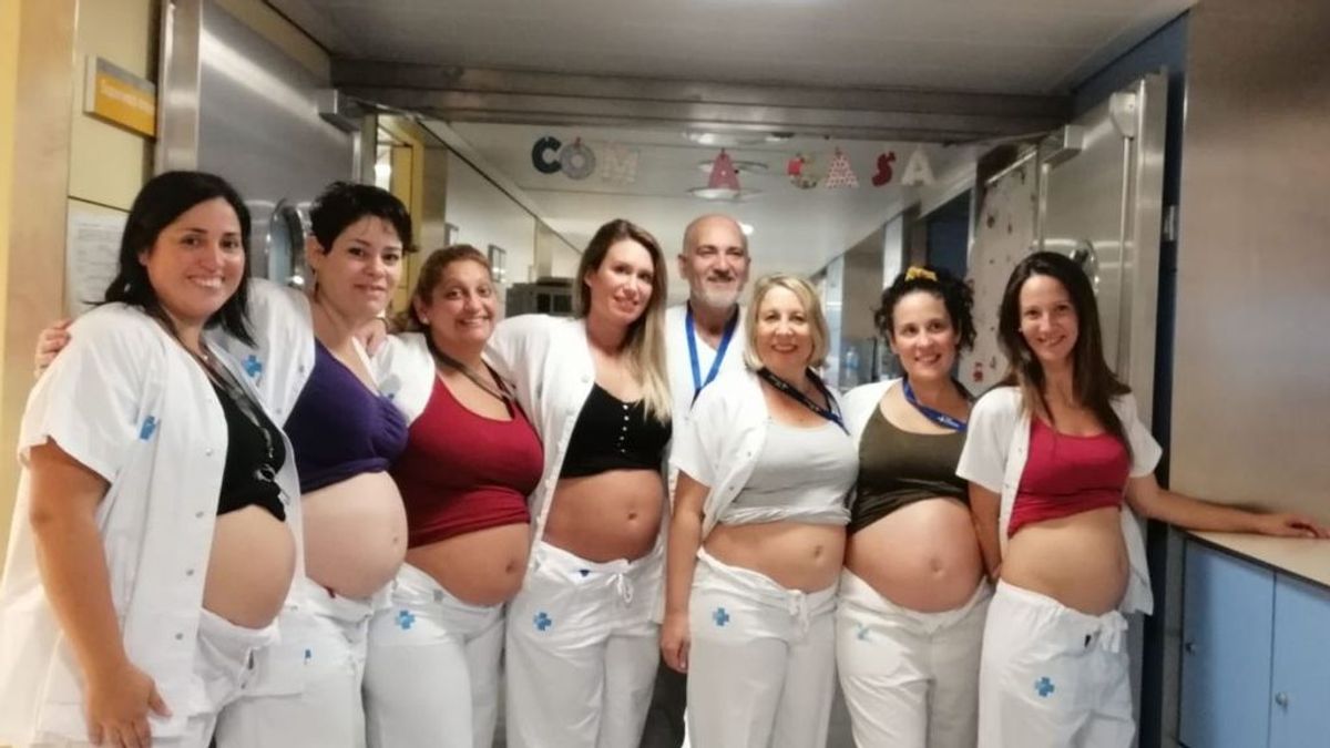 La “epidemia” del embarazo en un hospital de Barcelona: siete enfermeras embarazadas a la vez