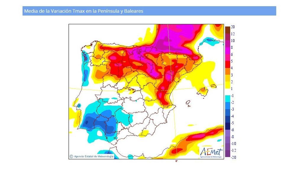 subida temperaturas viernes