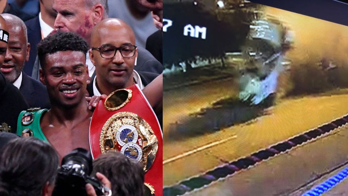 Las impactantes imágenes del accidente de Errol Spence Jr: ni un hueso roto por no llevar el cinturón de seguridad puesto Las impactantes imágenes del accidente de Errol Spence Jr: ni un hueso roto por no llevar el cinturón de seguridad puesto