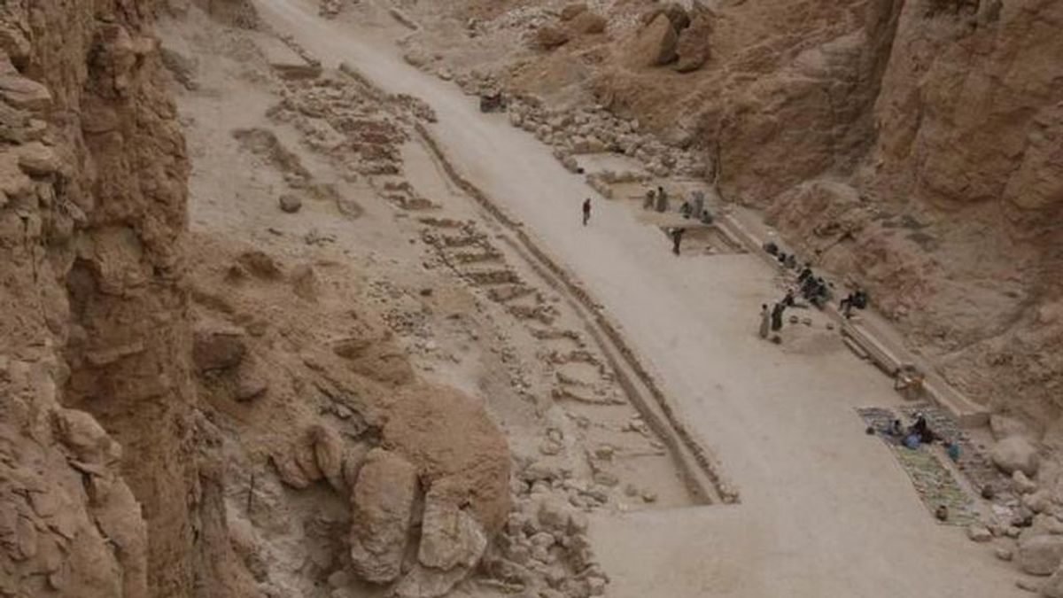 Desentierran dos momias del Valle de los Reyes en Egipto