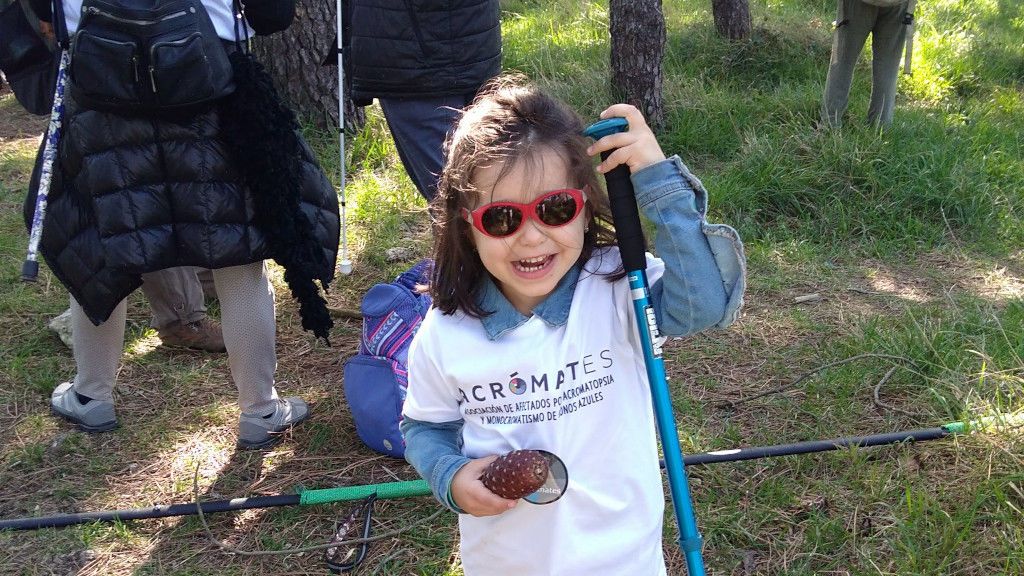 Para Irene no existen barreras, juega como cualquier otro niño