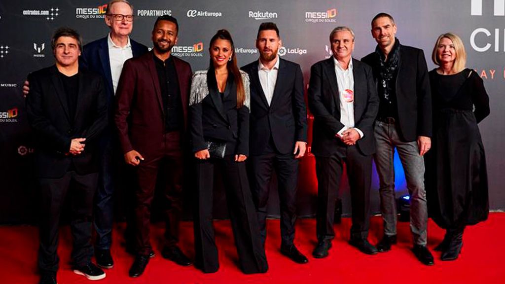 Messi estrella del Circo del Sol