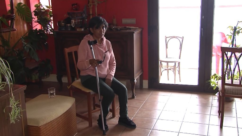 Mariela, la mujer paralizada tras dos ictus que intenta sobrevivir con 390 euros de pensión
