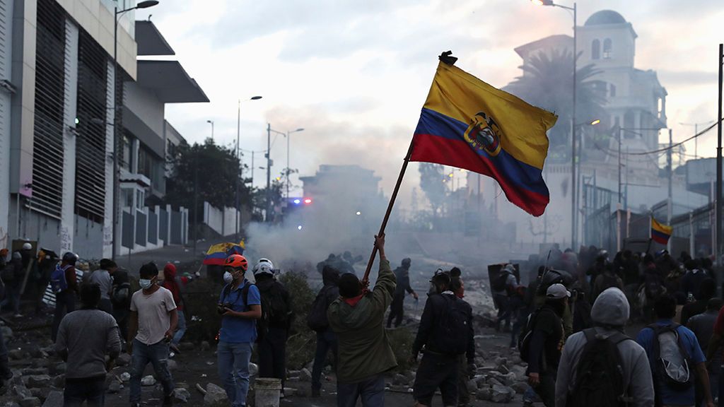 Nuevo día de tensión en las calles de Quito