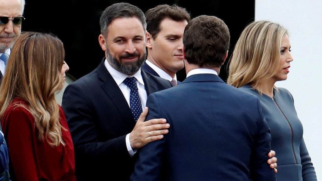 El desfile del Día de la Hispanidad, en imágenes