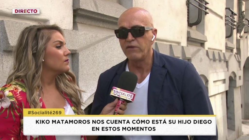 Kiko Matamoros, sobre su hijo Diego