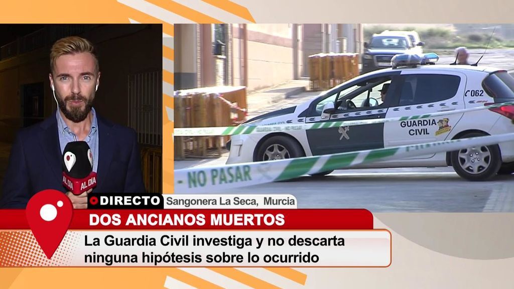 Dos ancianos muertos en Murcia: la Guardia Civil investiga y no descarta ninguna hipótesis de lo ocurrido