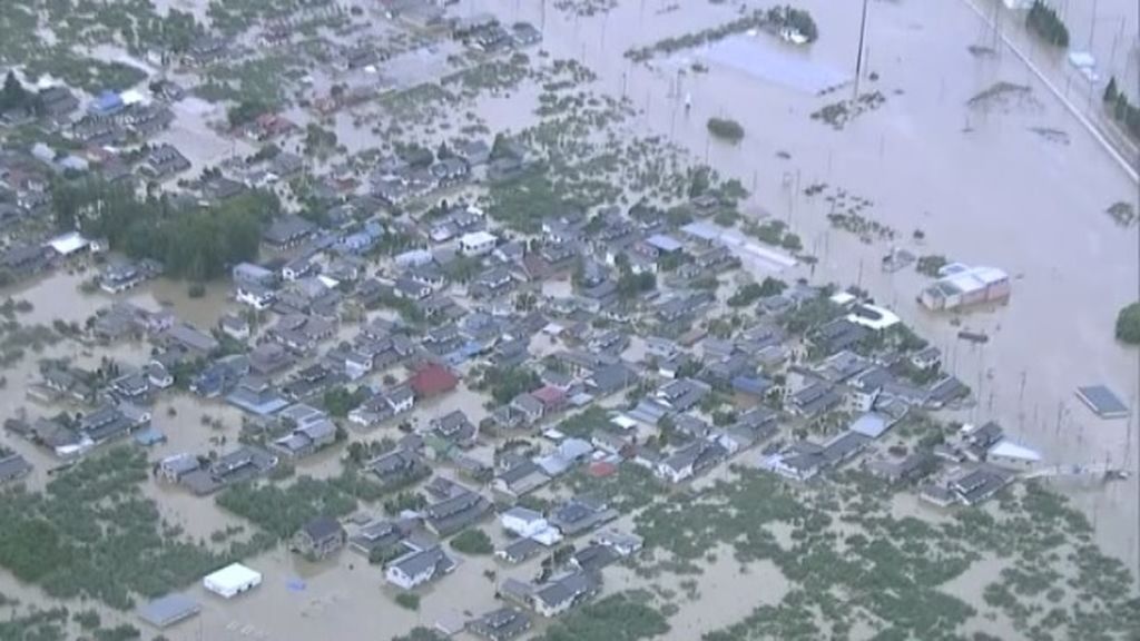El tifón Hagibis deja al menos 35 muertos en Japón