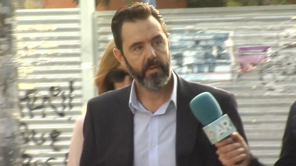 Miguel López a su llegada a los juzgados esta mañana Miguel López a su llegada a los juzgados esta mañana