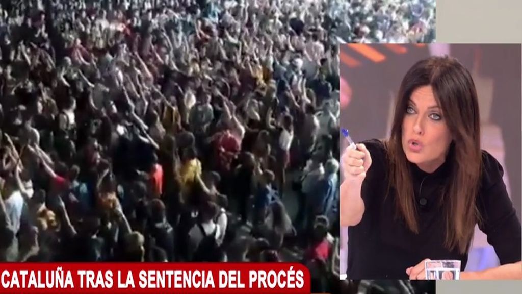 Cristina Seguí, sobre las manifestaciones independentistas: “Son unos terroristas”