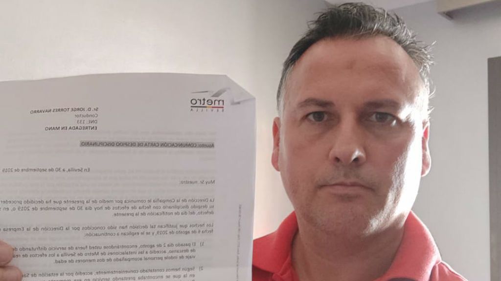“Me han despedido por enseñarle a mi hijo autista el tren que conduce su padre”