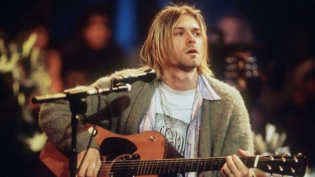 Sale a subasta la icónica chaqueta de Kurt Cobain en el ‘MTV Unplugged’ Sale a subasta la icónica chaqueta de Kurt Cobain en el ‘MTV Unplugged’
