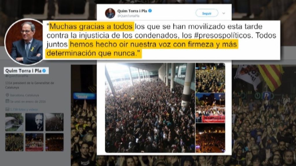 Contradicción en el Gobierno catalán, alientan y reprimen las protestas simultáneamente