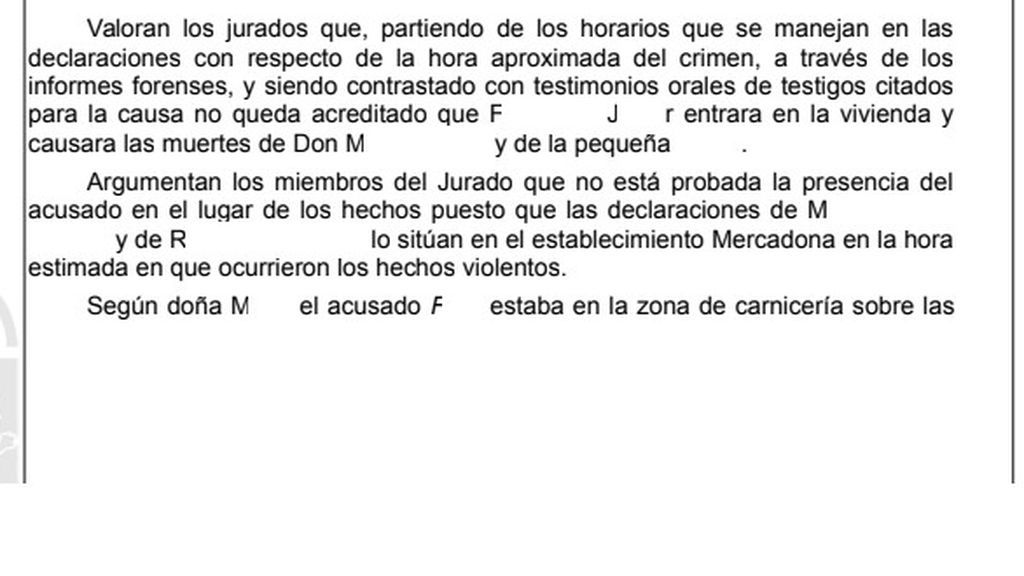 almonte sentencia hora