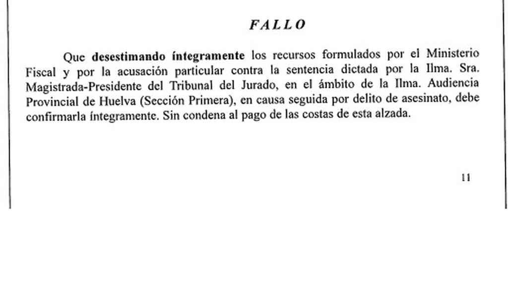 almonte sentencia