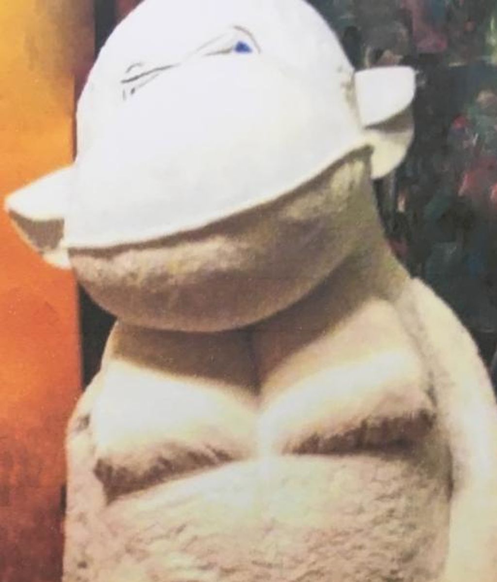Imagen del peluche robado en Barakaldo