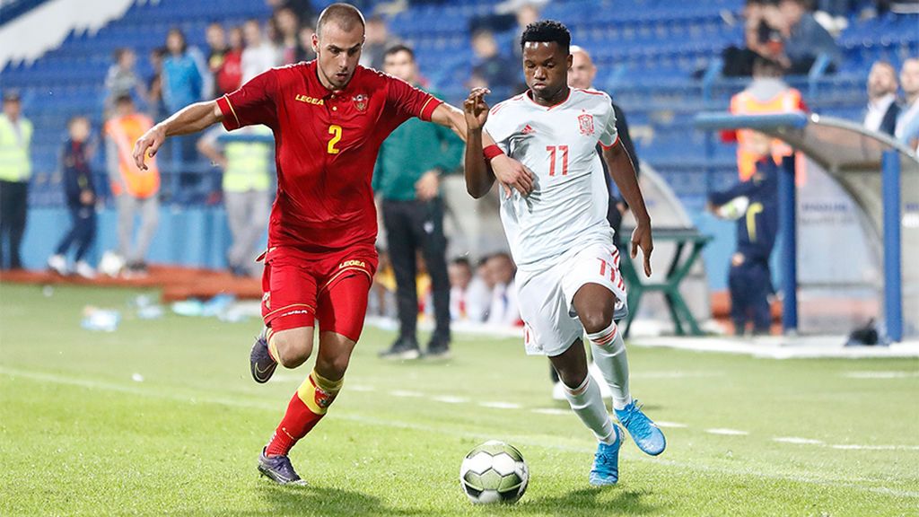 Ansu Fati debuta con la Sub21 en Montenegro