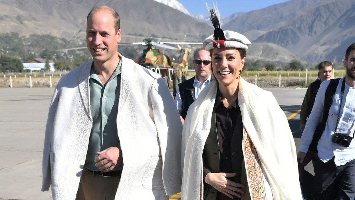 Kate Middlenton, tras los pasos de la princesa Diana en Pakistán Kate Middlenton, tras los pasos de la princesa Diana en Pakistán