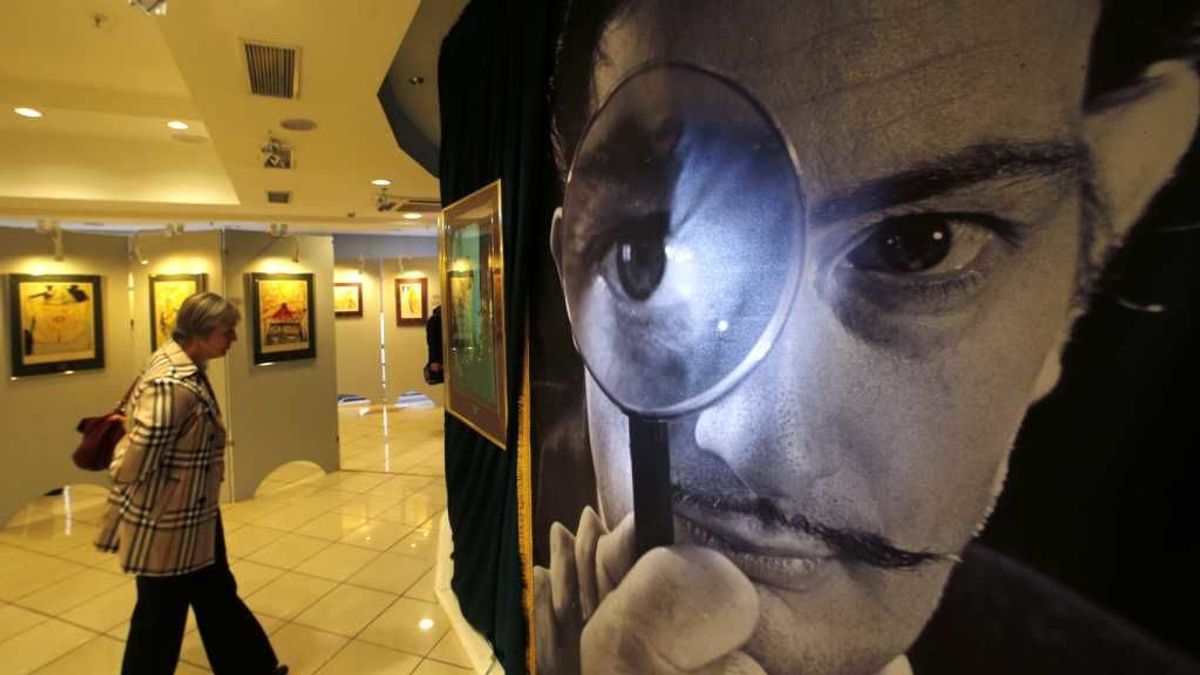 Roban un cuadro de Salvador Dalí valorado en 20.000 dólares Roban un cuadro de Salvador Dalí valorado en 20.000 dólares