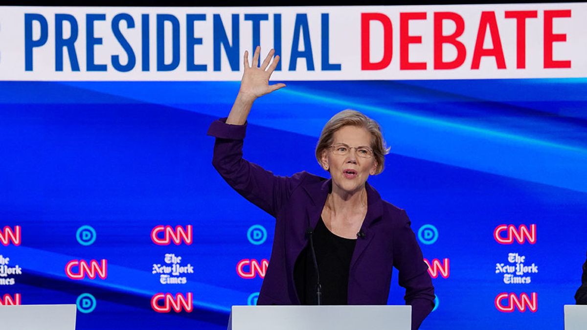 Todos contra Warren en el debate demócrata más esperado