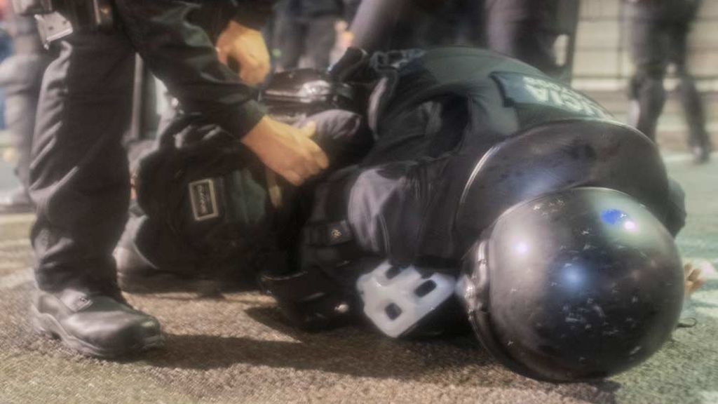 Balance de heridos en las protestas en Cataluña Balance de heridos en las protestas en Cataluña