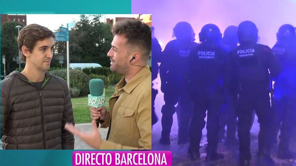Habla un estudiante constitucionalista de Barcelona