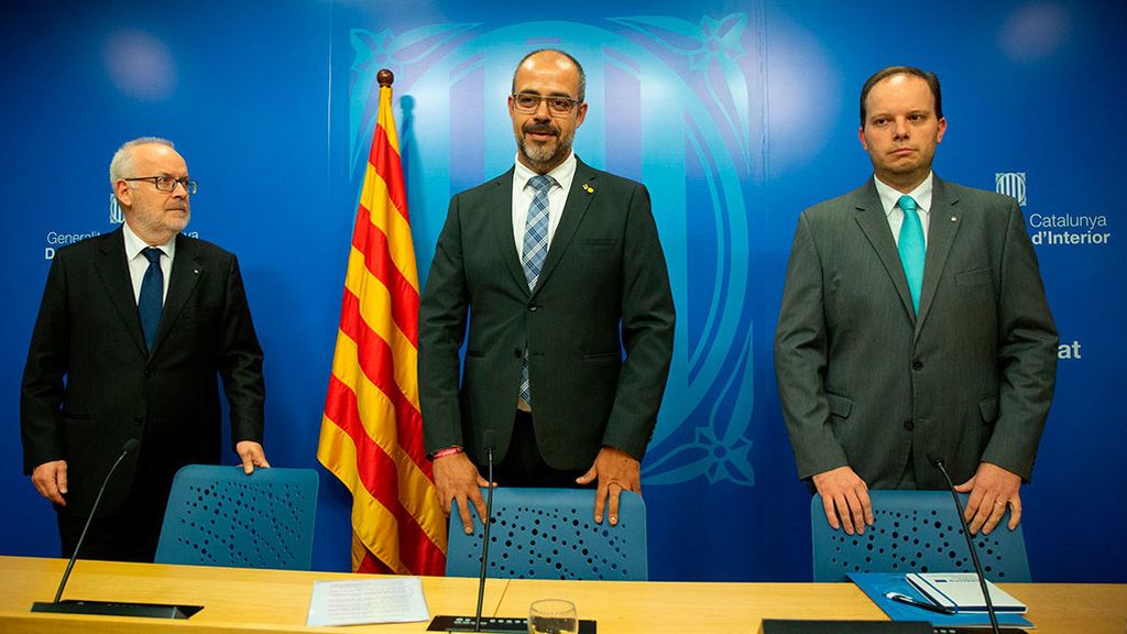 El conseller de Interior, Miquel Buch: "La violencia será erradicada por los Mossos" El conseller de Interior, Miquel Buch: "La violencia será erradicada por los Mossos"