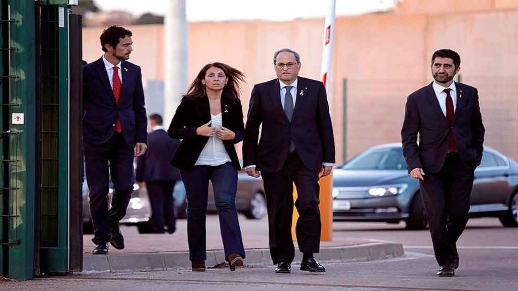 Primer aviso del Tribunal Constitucional a Torra para que cumpla con la legalidad Primer aviso del Tribunal Constitucional a Torra para que cumpla con la legalidad