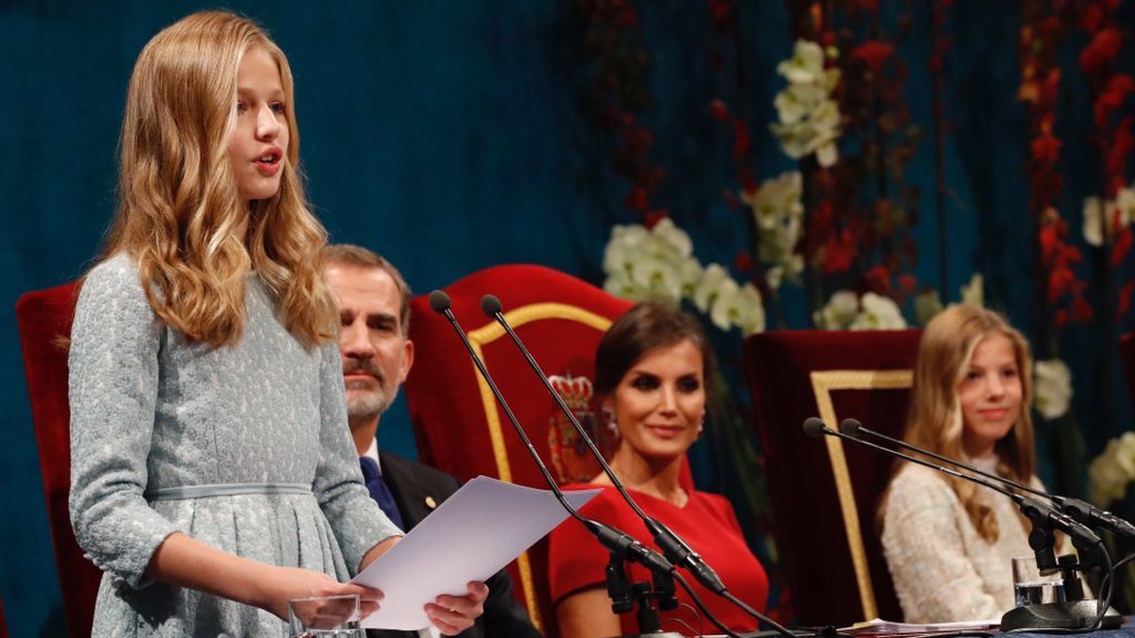 El discurso de Leonor en los Premios Princesa de Asturias: "Es un día muy importante en mi vida"