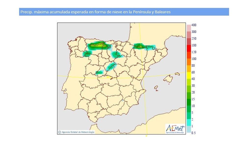 nieve domingo