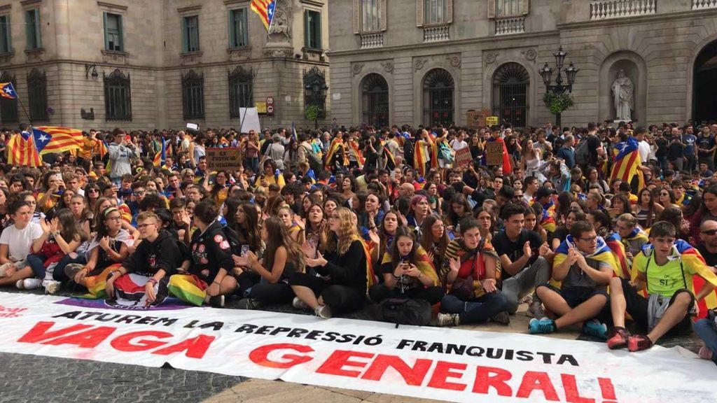 Marcha por la libertad en Barcelona