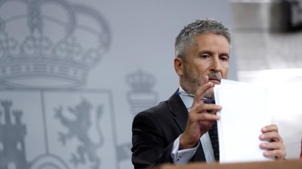 En directo: rueda de prensa del ministro del Interior, Fernando Grande-Marlaska En directo: rueda de prensa del ministro del Interior, Fernando Grande-Marlaska