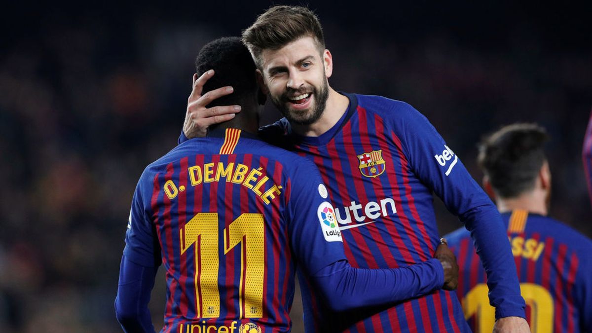 Piqué se ‘solidariza’ con la huelga en Barcelona y no acude a entrenar: Dembelè también se une a la protesta Piqué se ‘solidariza’ con la huelga en Barcelona y no acude a entrenar: Dembelè también se une a la protesta