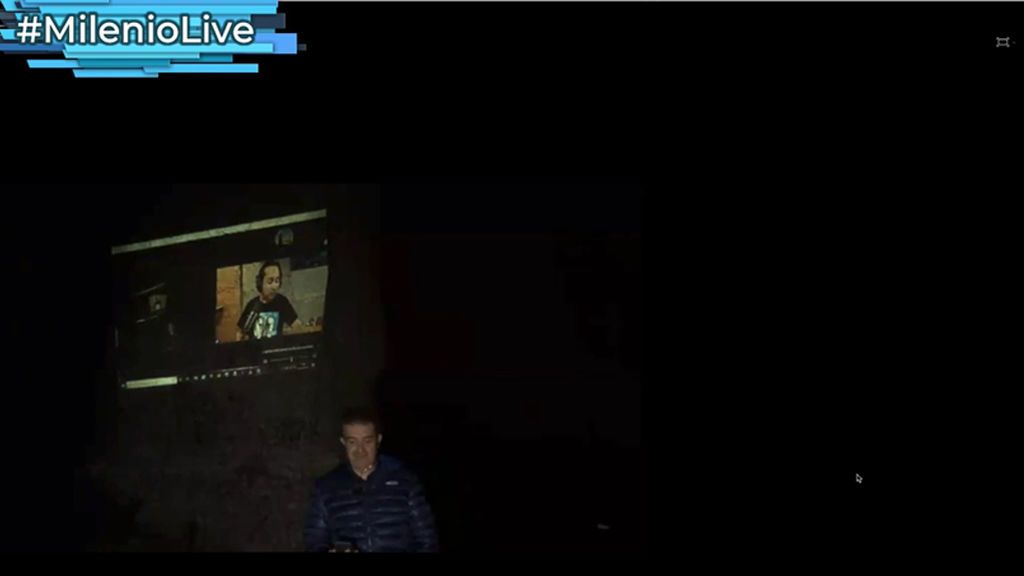 'Milenio Live' se supera: Iker aparece como un holograma en una conexión con Ochate