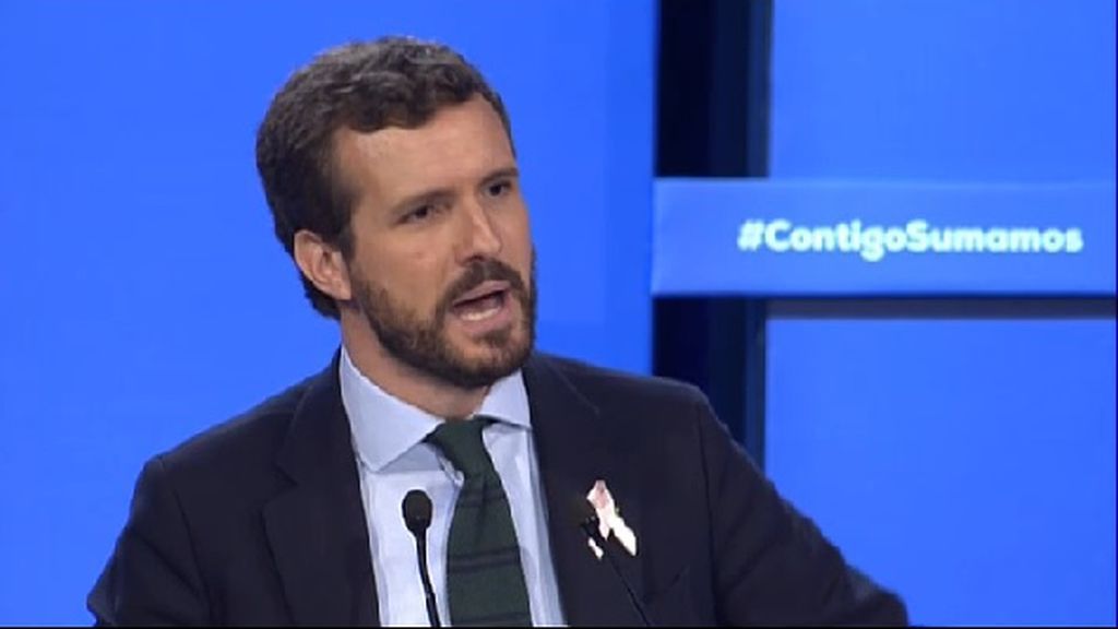 Pablo Casado: "No es momento de hacer un llamamiento al diálogo"