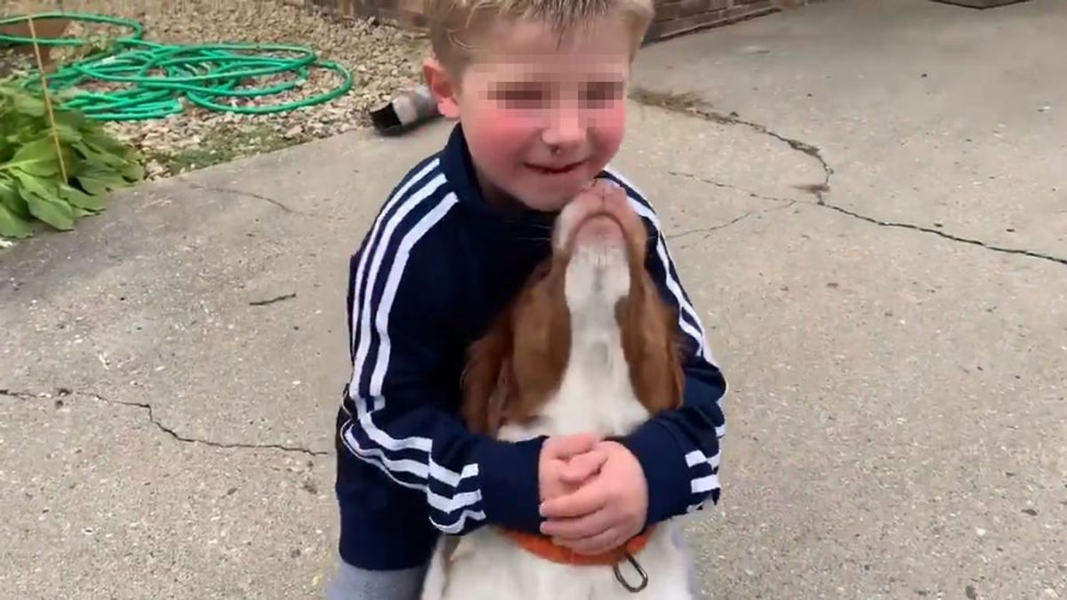 Encuentran con un dron con cámara técnica a un niño de 6 años y su perro desaparecidos en Minnesota