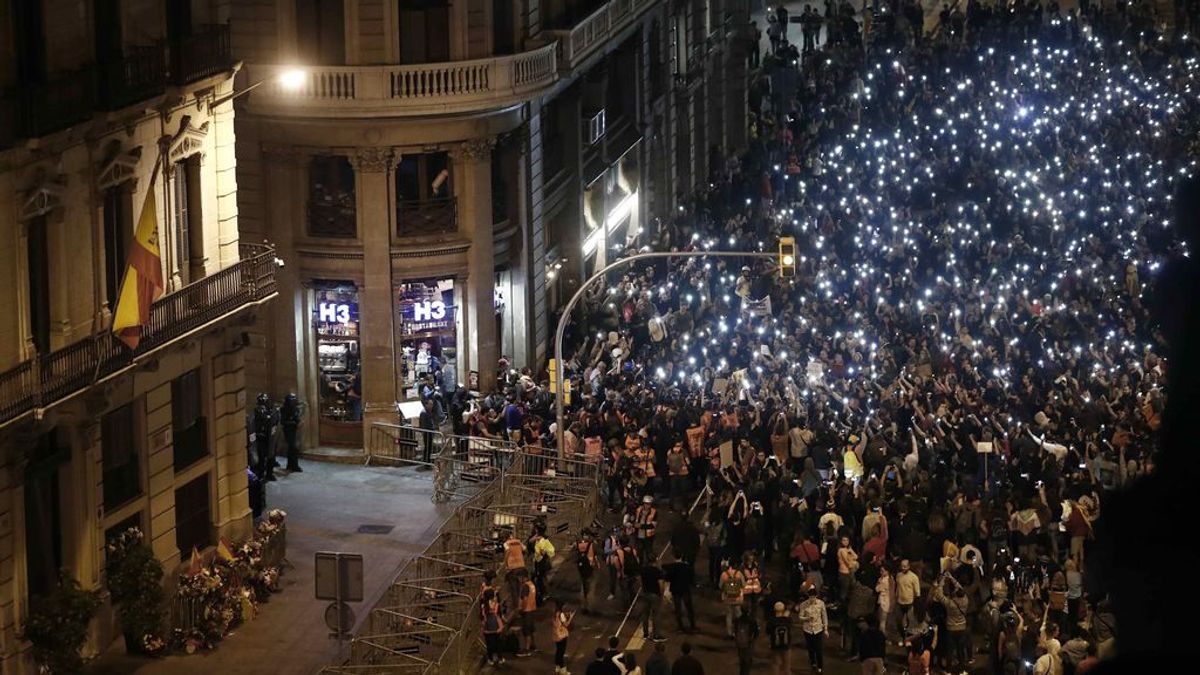 Un centenar de detenidos y cientos de heridos cierran una semana de protestas contra la sentencia del 'procés'