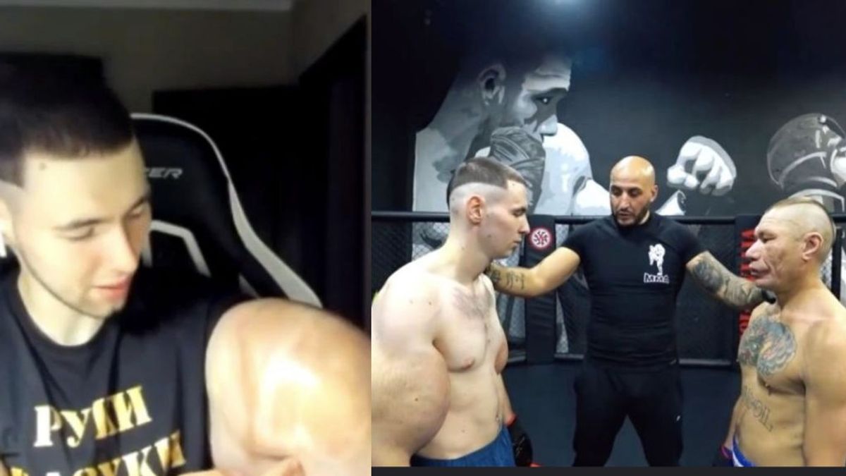 El debut del 'Popeye Ruso' en las Artes Marciales Mixtas: mucho bíceps pero pierde en la primera ronda