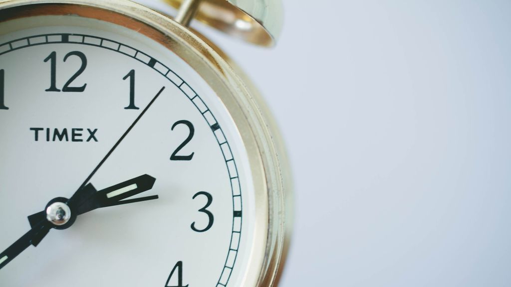 Cambio de hora: este domingo mejor no te eches siesta