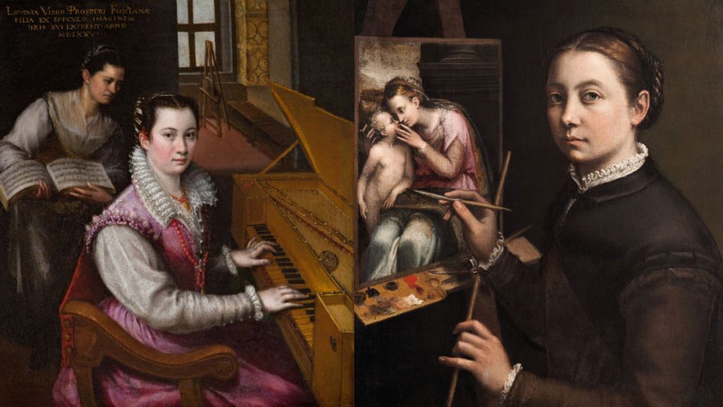Sofonisba y Lavinia toman el Prado en nombre de las mujeres Sofonisba y Lavinia toman el Prado en nombre de las mujeres
