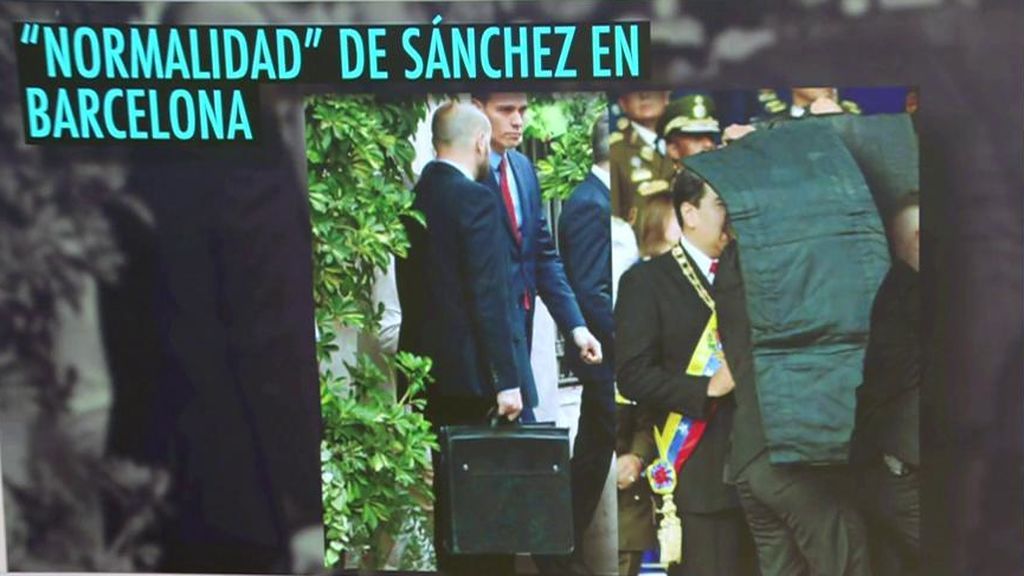 La seguridad de Pedro Sánchez en Barcelona