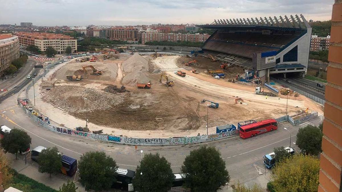 Abrir la ventana de casa: del estadio Vicente Calderón a las ruinas