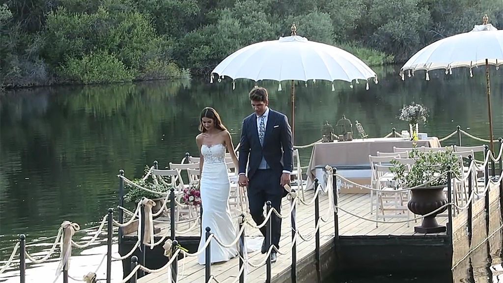 Diego Matamoros y Estela celebraron su boda en una finca sin licencia