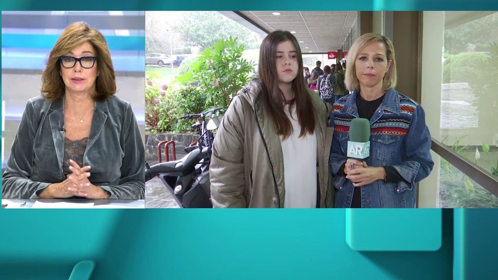 La reportera Noelia Otero