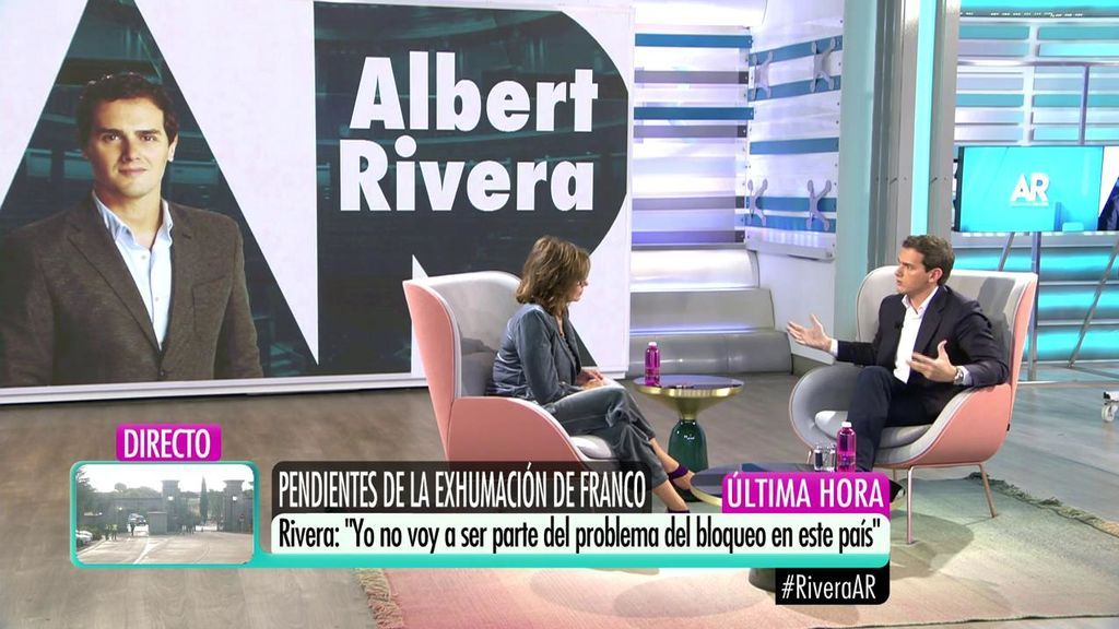 Albert Rivera: “Yo no voy a ser parte del problema del bloqueo en este país”