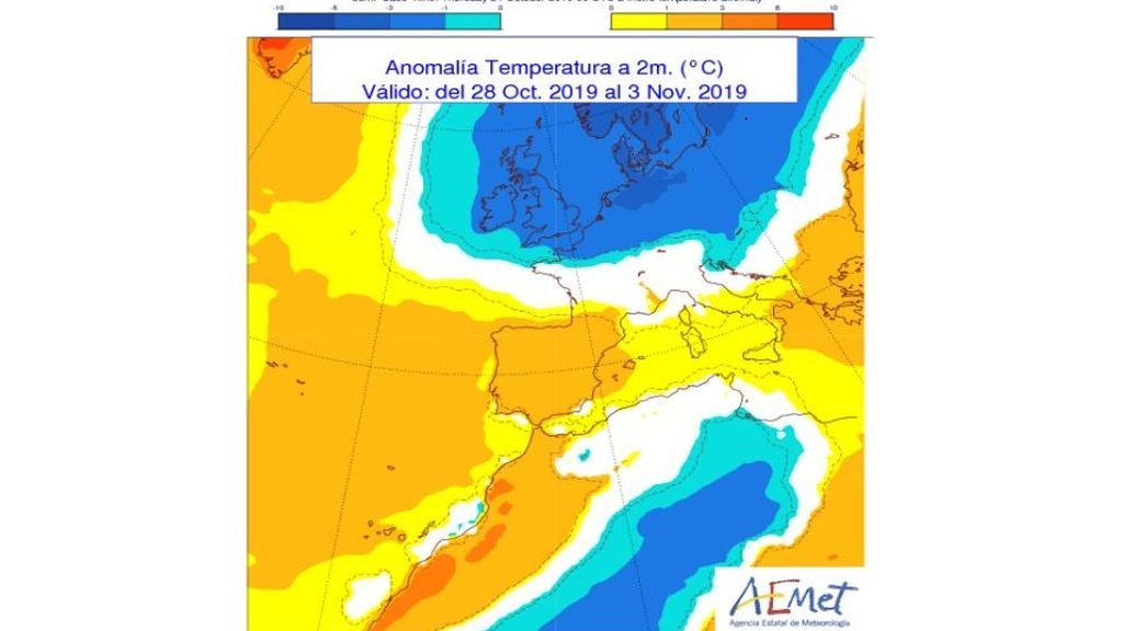 tempera semana que víene