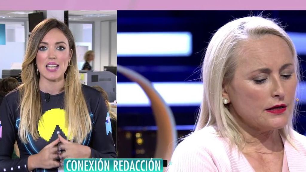 La reacción de Lucía Pariente: "Me alegra que Alba no haya salido porque habría terminado la noche en el hospital"