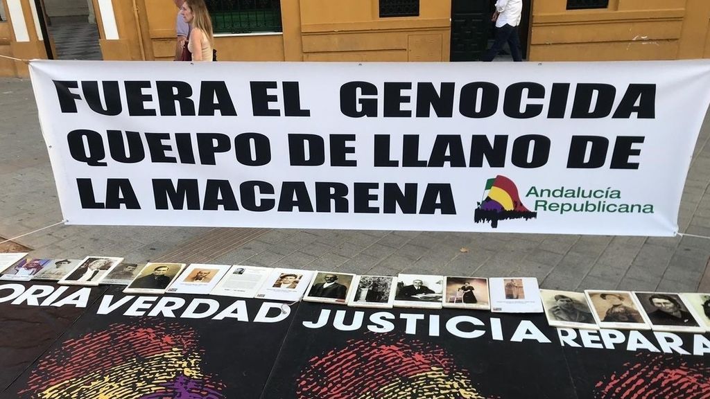 queipo de llano protestas