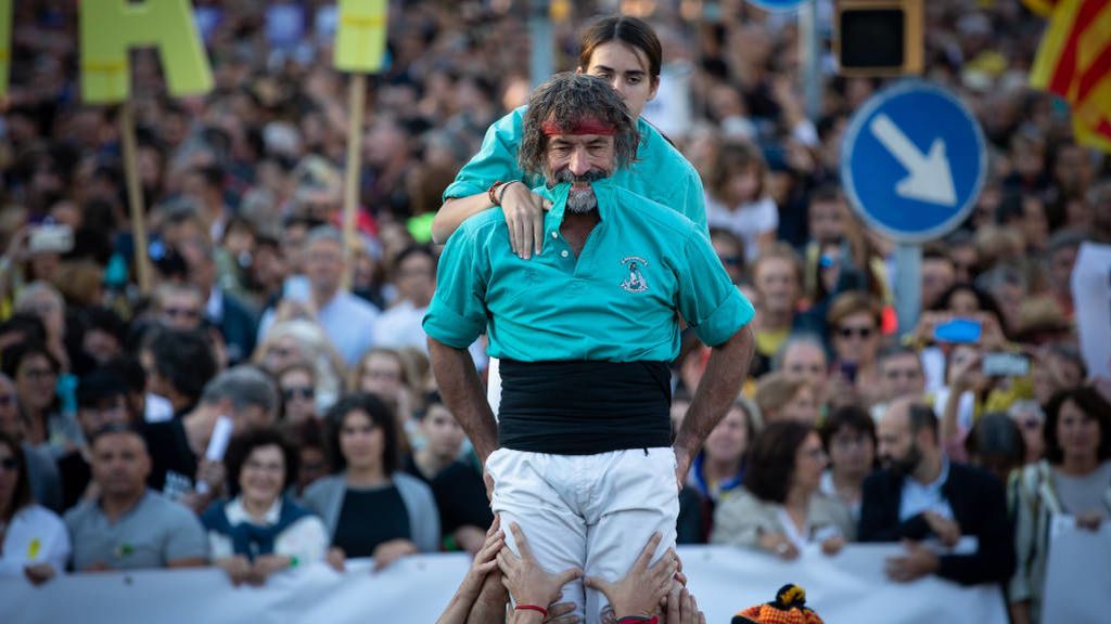 350.000 manifestantes a la marcha independentista, según la Guardia Urbana 350.000 manifestantes a la marcha independentista, según la Guardia Urbana